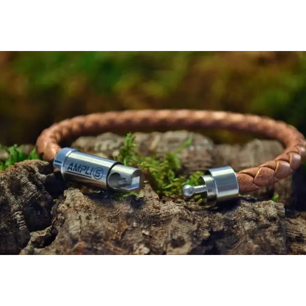 Ampli5 Energiearmband (Antik-Mittelbraun) - Original Ampli5