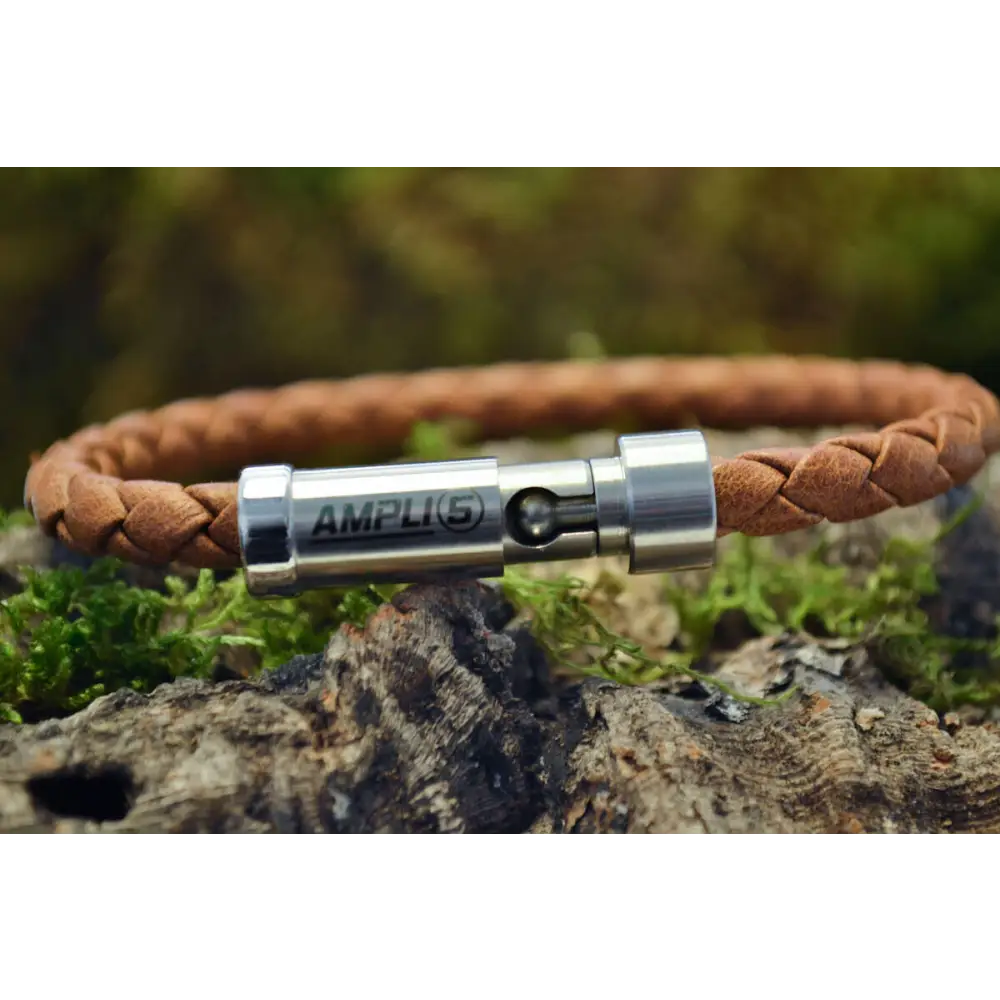 Ampli5 Energiearmband (Antik-Mittelbraun) - Original Ampli5