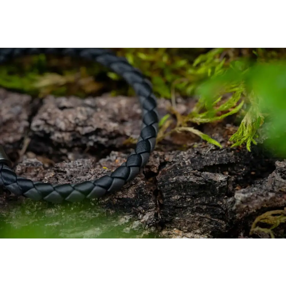 Ampli5 Energiearmband (Schwarz-Grau) - Original Ampli5