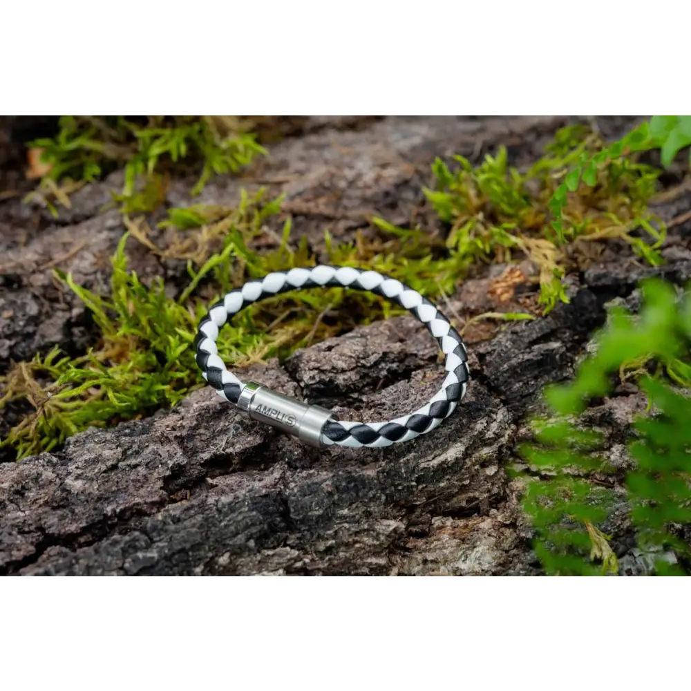 Ampli5 Energiearmband (Schwarz & Weiss) - Original Ampli5