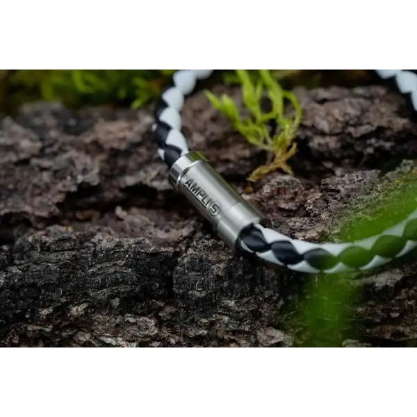Ampli5 Energiearmband (Schwarz & Weiss) - Original Ampli5