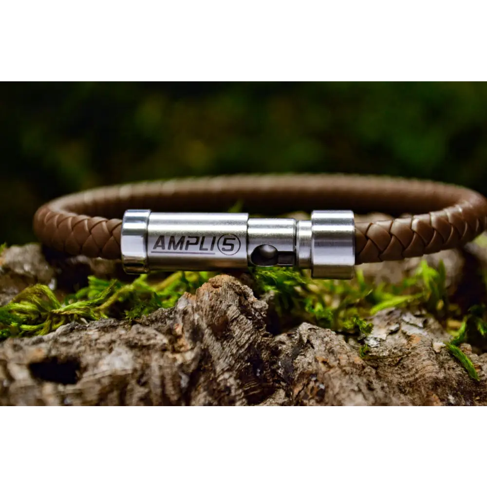 Ampli5 Sport-Energiearmband (Braun) - Original Ampli5