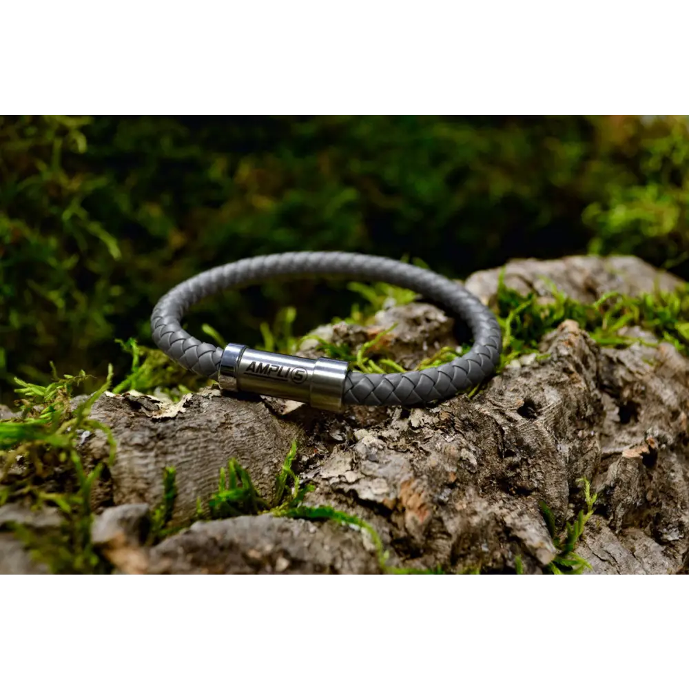 Ampli5 Sport-Energiearmband (Grau) - Original Ampli5
