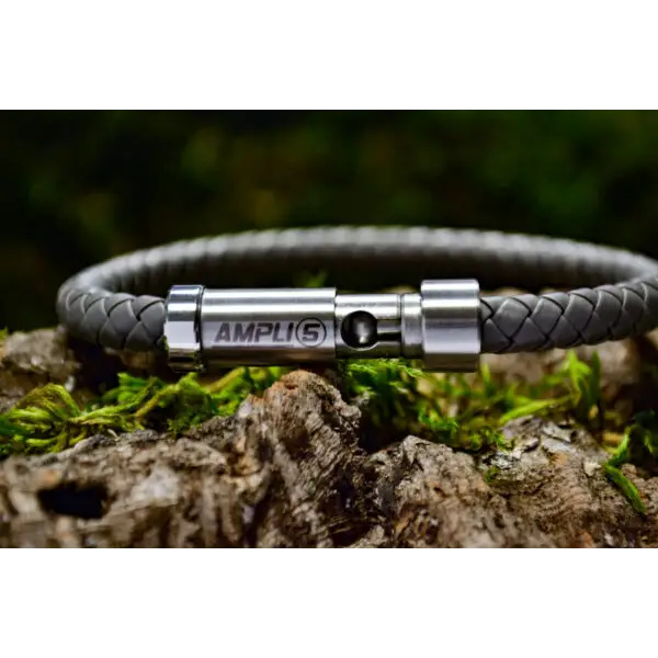 Ampli5 Sport-Energiearmband (Grau) - Original Ampli5