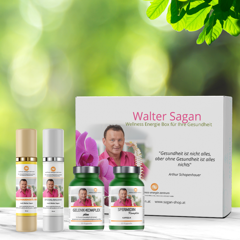 Walter Sagan – Wellness Energie Box für Ihre Gesundheit Vital Natur