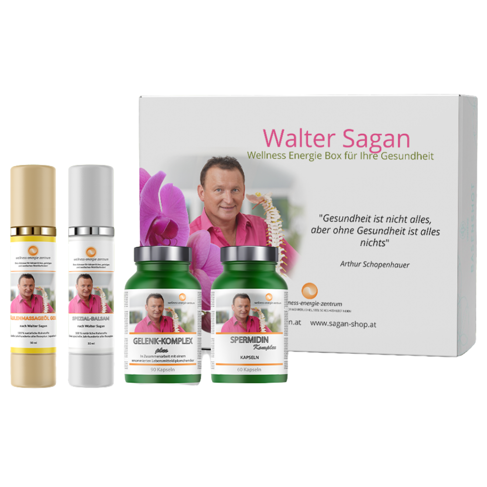 Walter Sagan – Wellness Energie Box für Ihre Gesundheit Vital Natur
