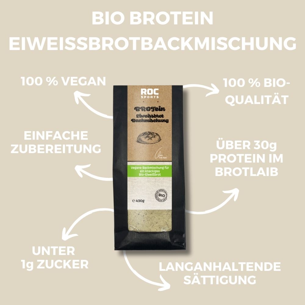 ROC Sports Bio Eiweißbrot Backmischung ROC Sports