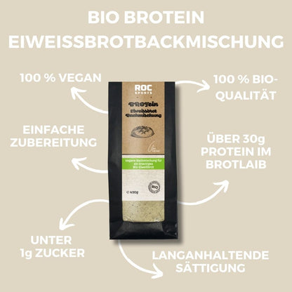 ROC Sports Bio Eiweißbrot Backmischung ROC Sports