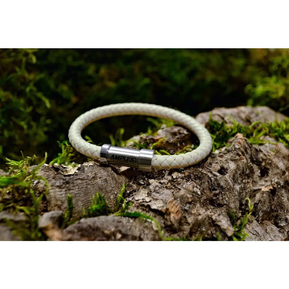 Ampli5 Sport-Energiearmband (Weiss) - Original Ampli5