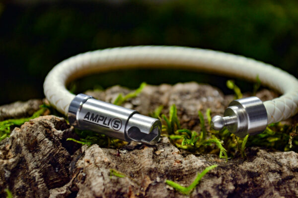 Ampli5 Sport-Energiearmband (Weiss) - Original