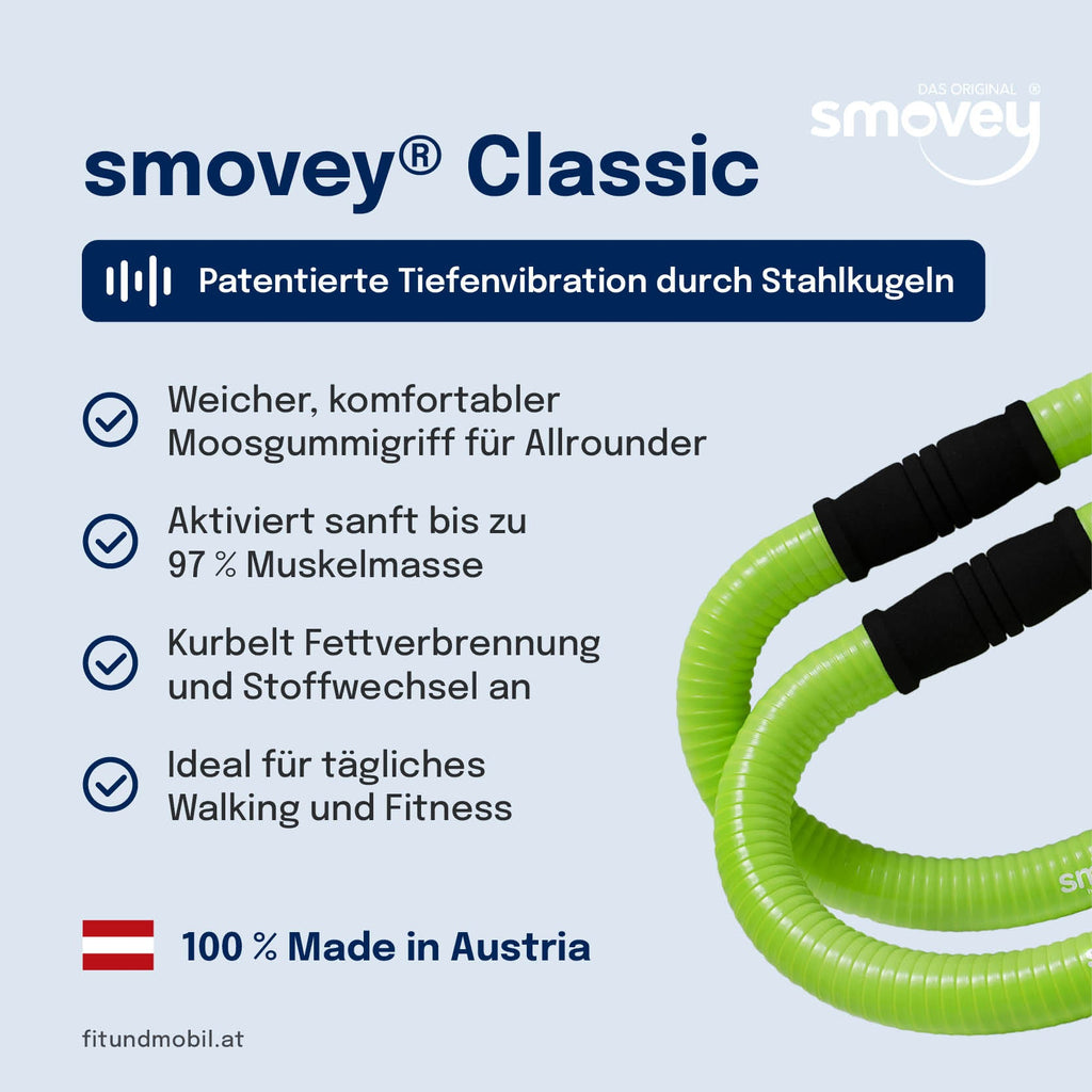 smovey® Classic – Der original Schwingring mit angenehmem Moosgummigriff smovey®