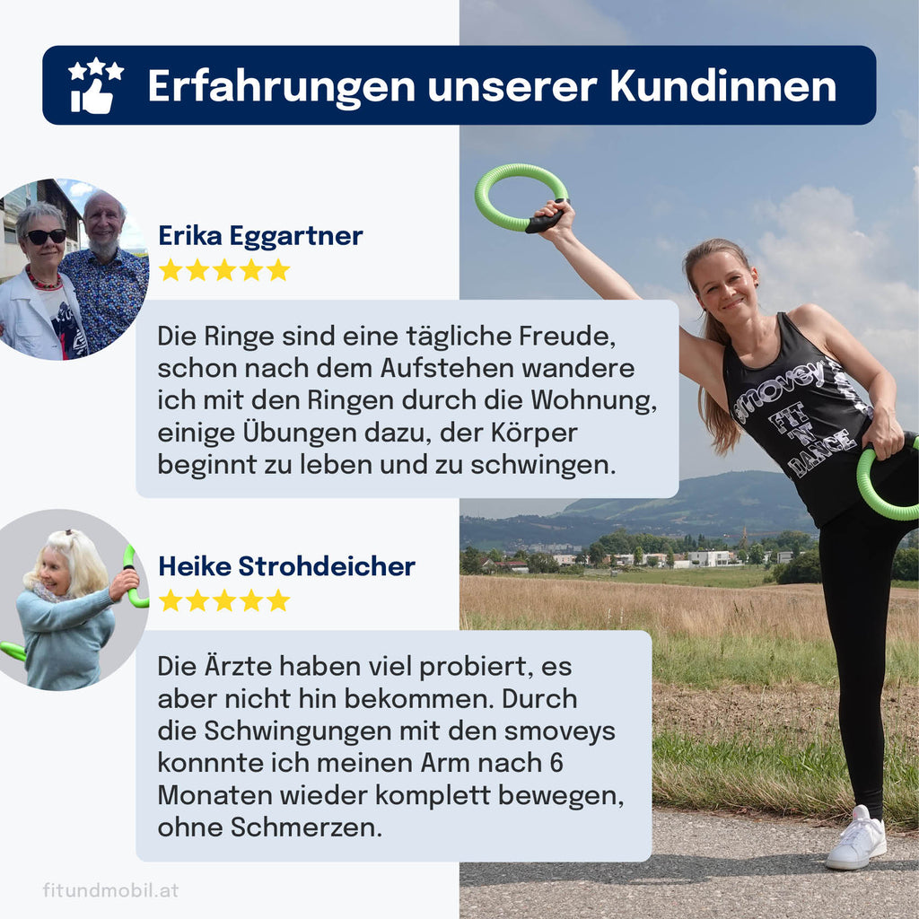 smovey® Classic – Der original Schwingring mit angenehmem Moosgummigriff smovey®