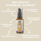 ROC Sports Vitamin D3 + K2 Spray ROC Sports