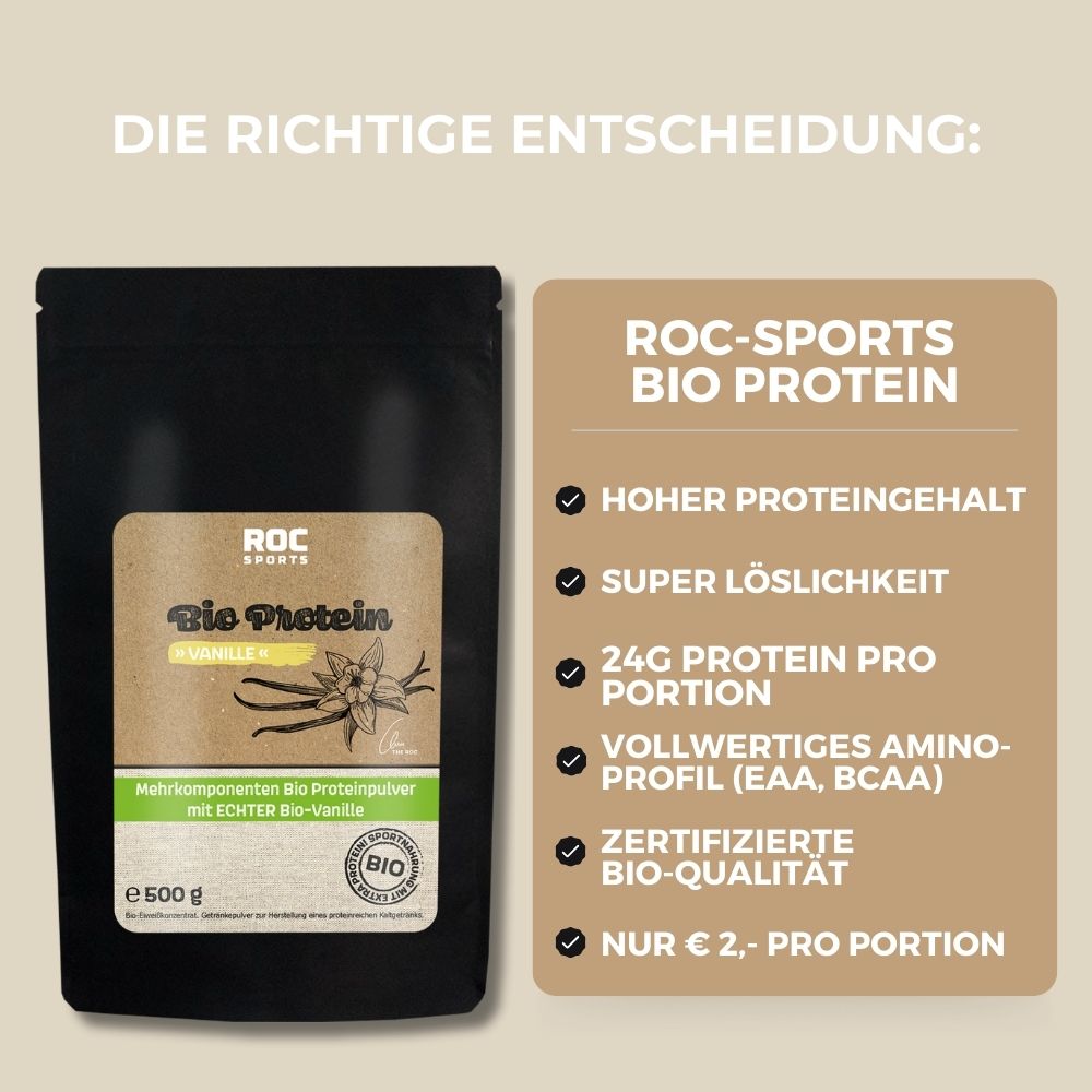 ROC Sports Bio-Protein Pulver Fit & Mobil