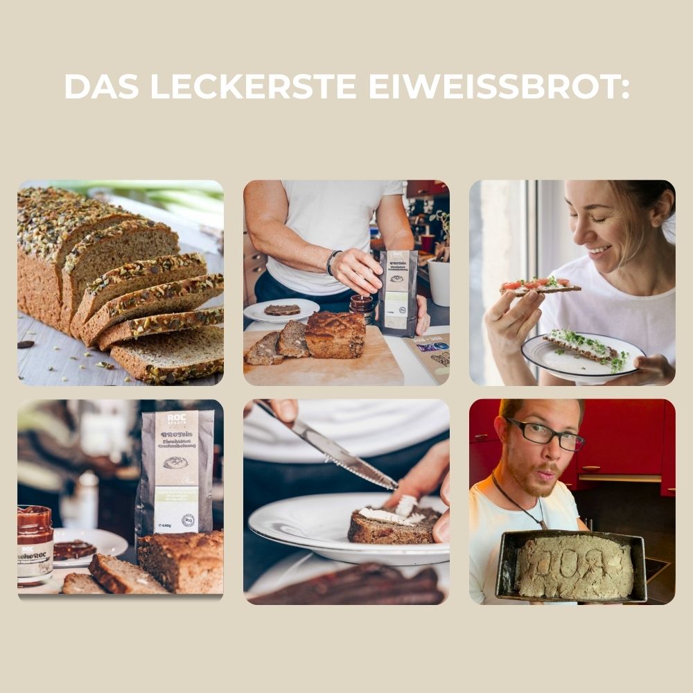 ROC Sports Bio Eiweißbrot Backmischung ROC Sports